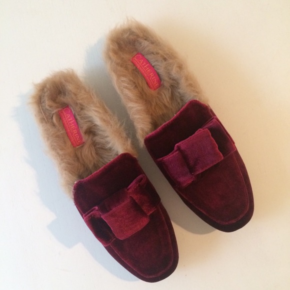 Catherine Malandrino Shoes - NWOB Catherine Malandrino Furrow Faux Fur Mules